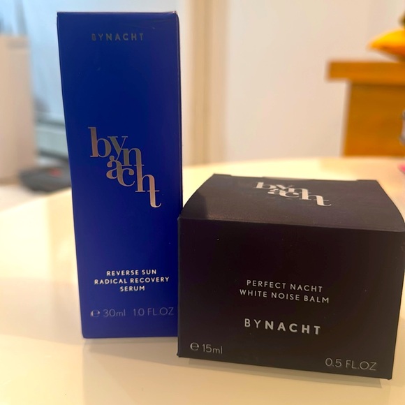 BYNACHT Luxury NEW!Reverse Sun Radical Recovery Serum & White Noice Balm $400 - Picture 1 of 7